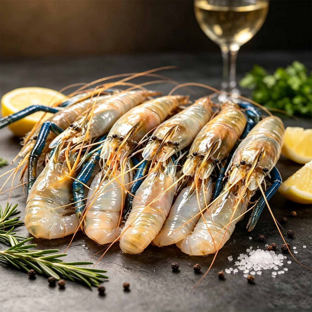 Large Freshwater Giant Prawns 500g